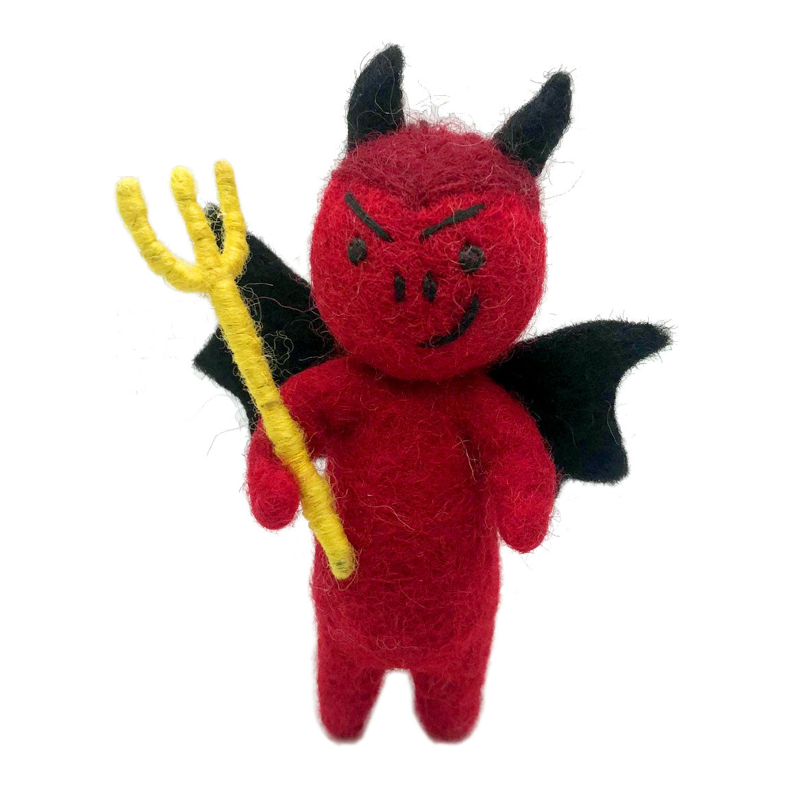 Halloween Red Devil with Pitch Fork