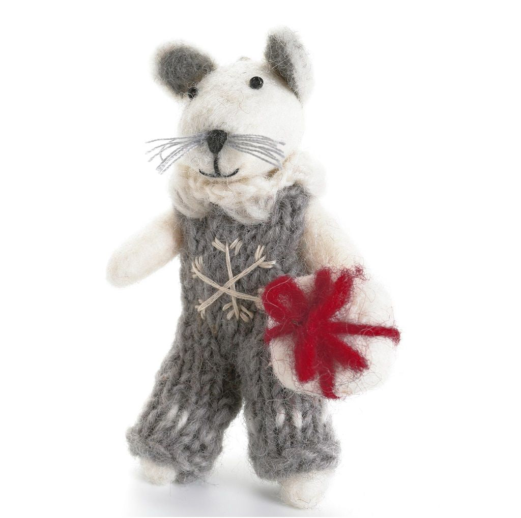 Little Boy Mouse from Festive Felt