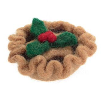 Mince Pie Christmas Decoration from Amica Felt